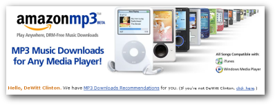 Amazon MP3 Store